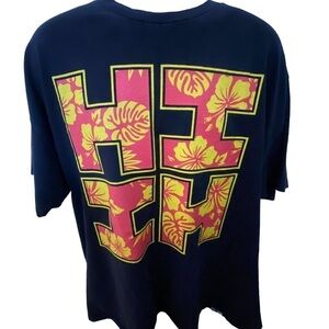 Hawaii’s FINEST Logo Black Tee Shirt Men 2XL XXL